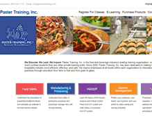 Tablet Screenshot of pastertraining.com